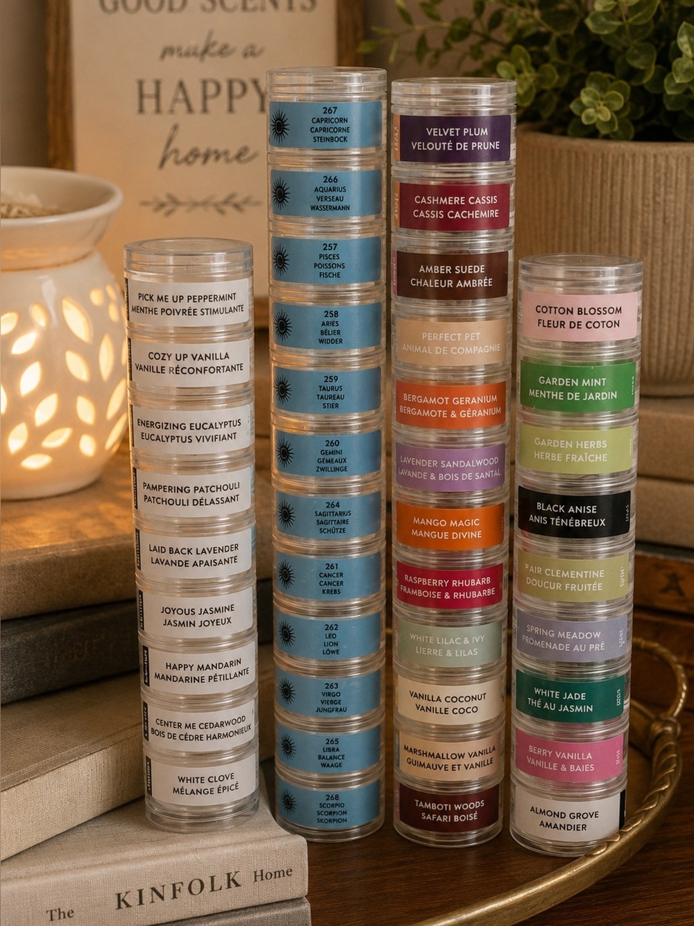 PartyLite Scent Stackers Wax Melt Sampler Bundle – 42 Fragrance Minis